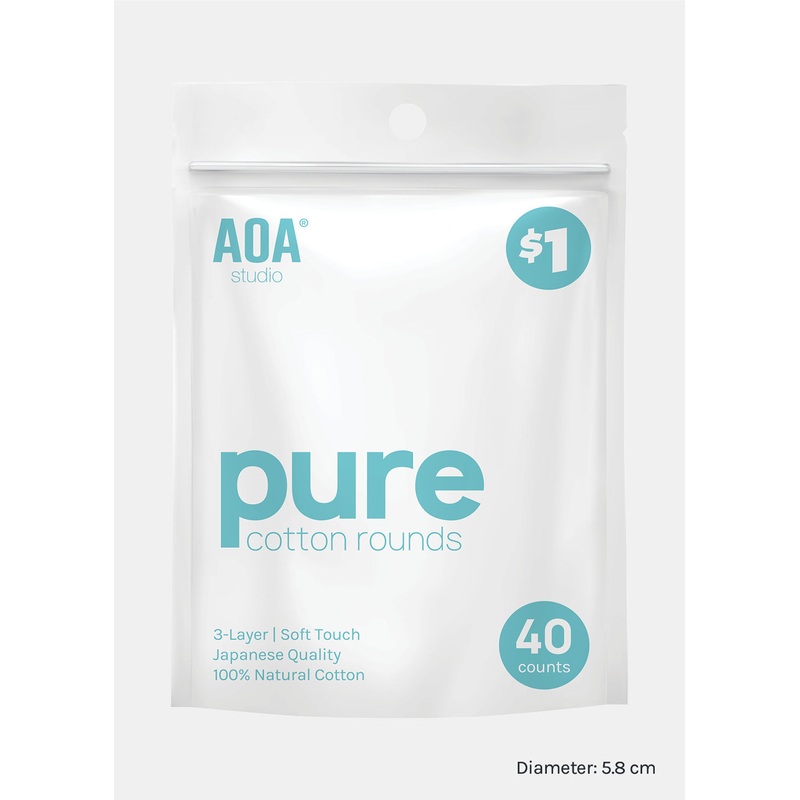 AOA Pure Cotton Rounds