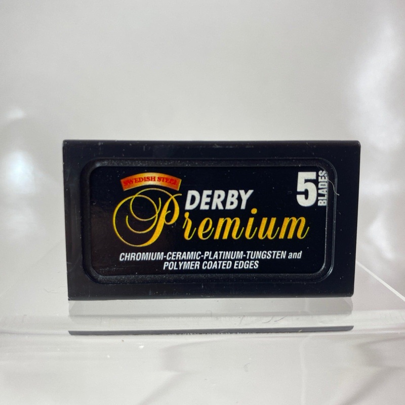 Derby Premium Double-Edge Razor Blades (5 blade pack)