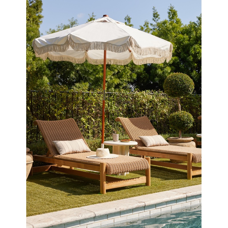Market Umbrella by Business & Pleasure Co. Antique White