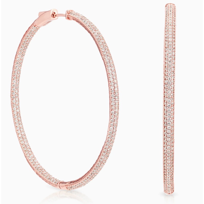 Triple Row Infinity Hoops