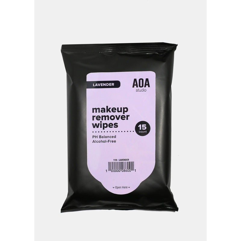 AOA Makeup Remover Wipes – Lavender