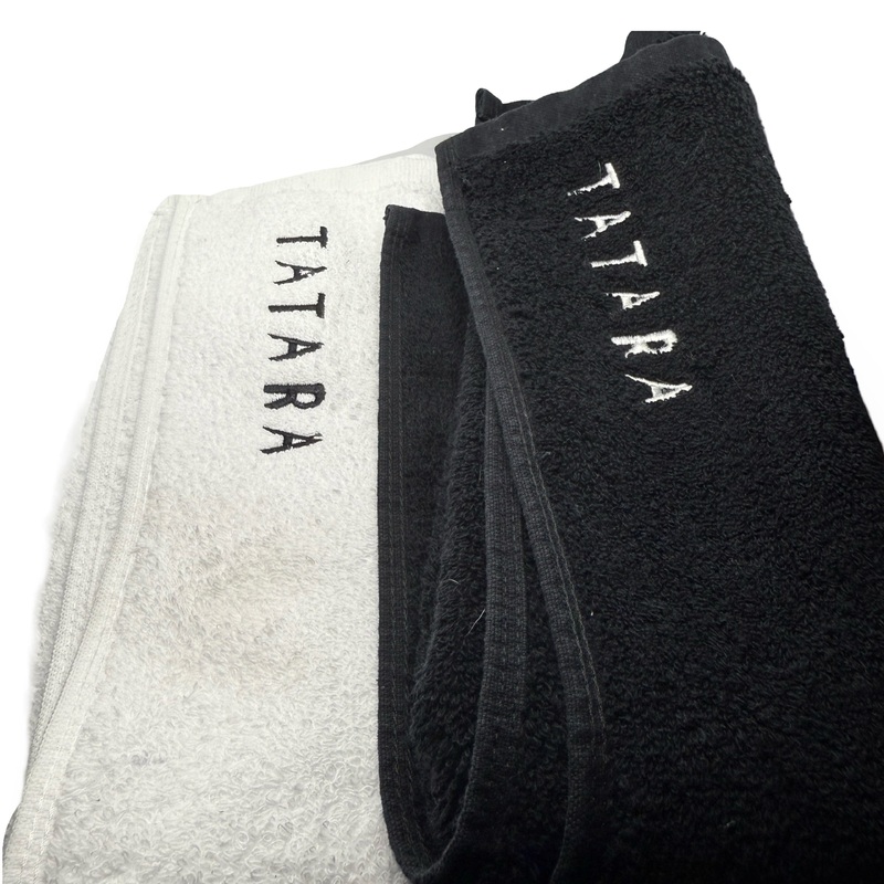 Tatara Shaving Towels (White & Black Set) – Pre-Owned