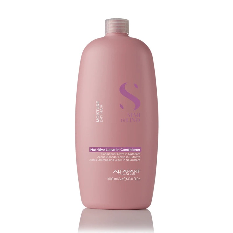 Alfaparf Semi Di Lino Moisture Nutritive Leave-In Conditioner 1000 ml / 33.8 oz | For Dry Hair