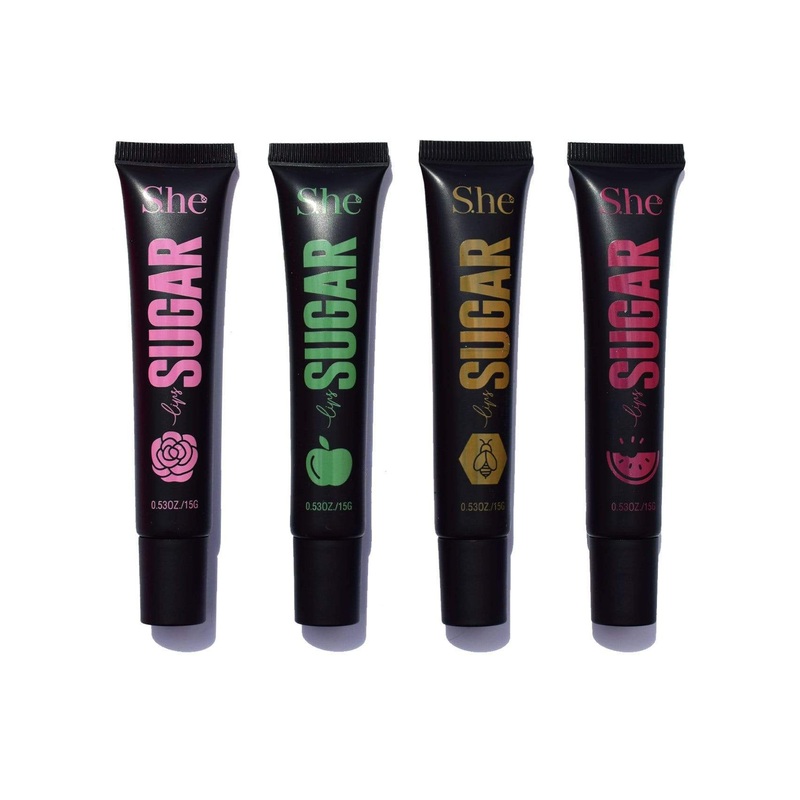 S.he Sugar Lip Scrub Rose