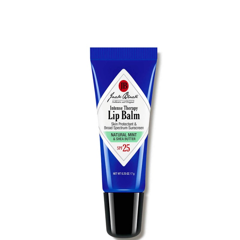 [Sample 0.05 oz] Jack Black Lip Balm Natural Mint & Shea Butter | SPF 25 | Intense Therapy