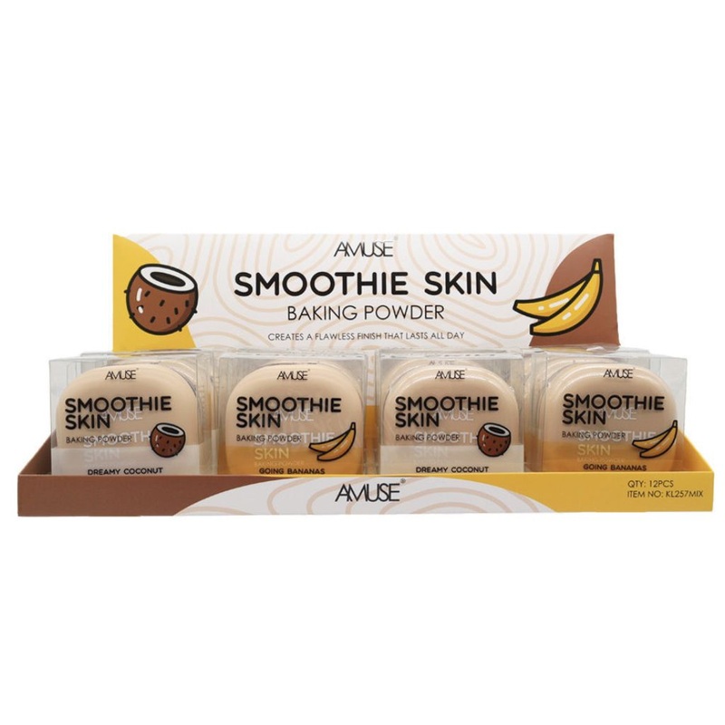 Amuse Smoothie Skin Baking Powder – Wholesale Display 12 Units (KL257MIX)