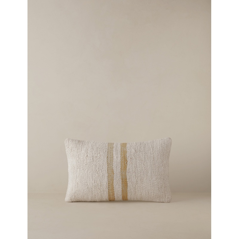 Vintage Lumbar Pillow No. 9, 12″ x 20″