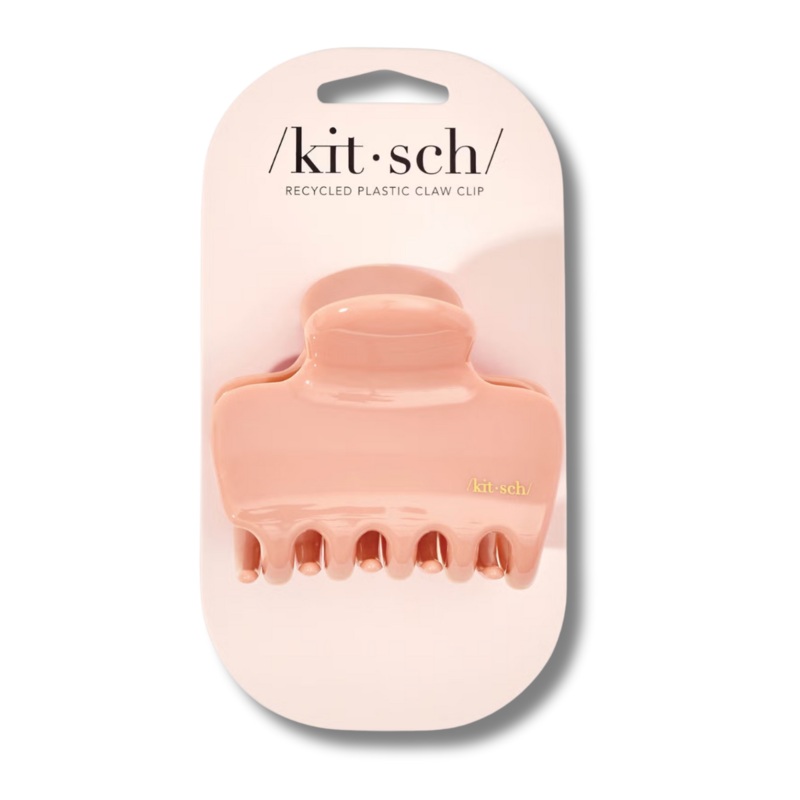 Kitsch Recycled Plastic Puffy Claw Clip – Rosewood 20g
