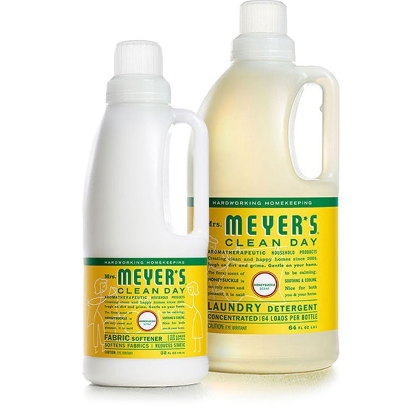 Laundry Detergent & Fabric Softener Set Basil Basil